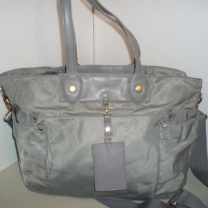 COPY - Marc JACOBS XL Gray Nylon Travel/Tote/Shop…